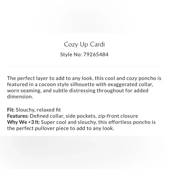 Free People Cozy Up Cardi in Ebony - Picture 2 of 2